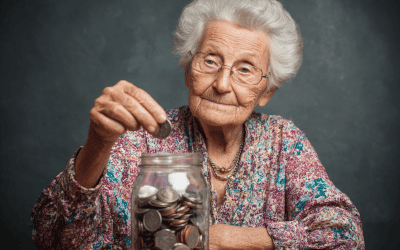 Пенсия за долги. Какую часть могут забрать